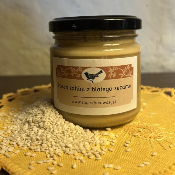 Pasta tahini z białego sezamu 160g